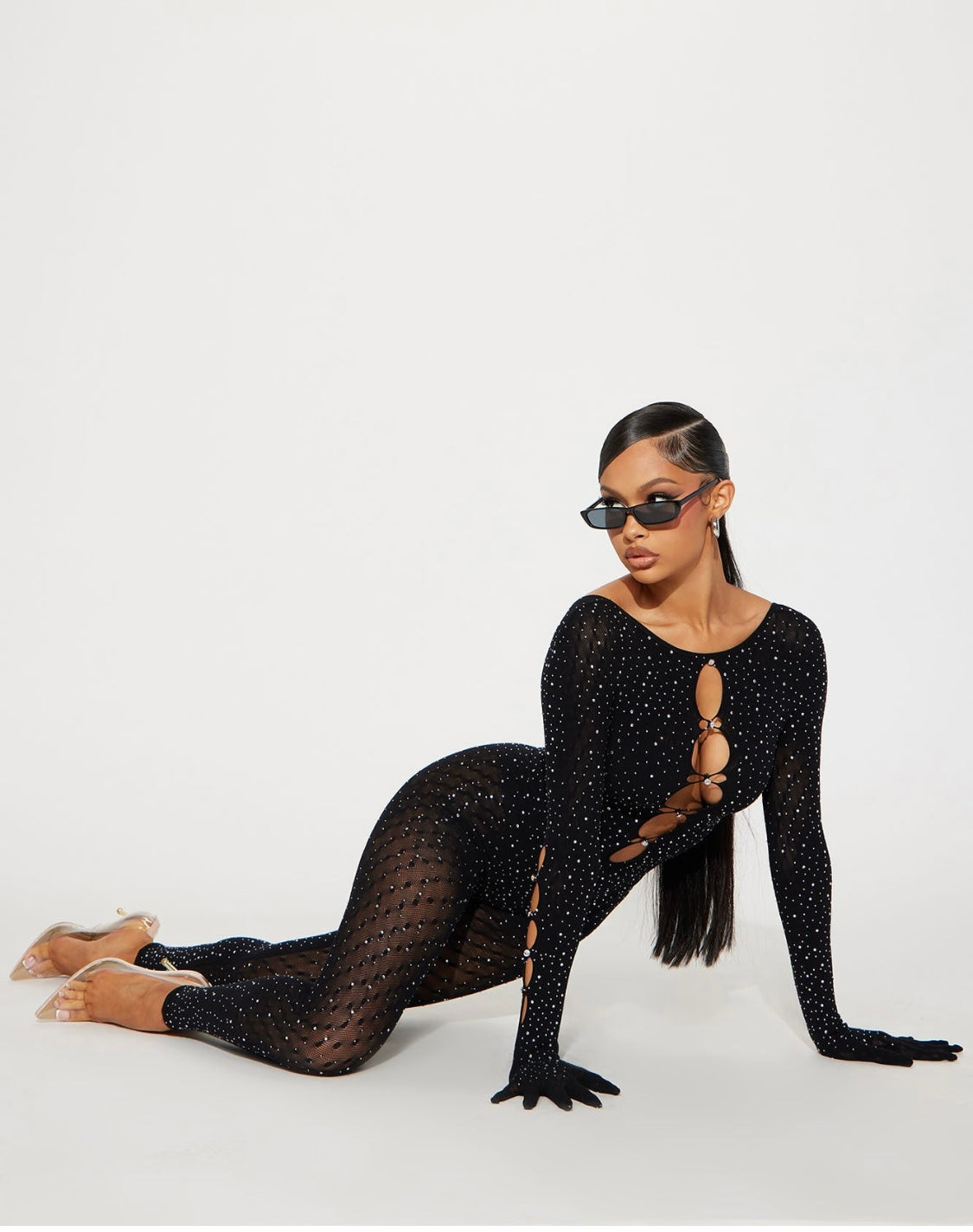 Make me trend -body stocking jumpsuit