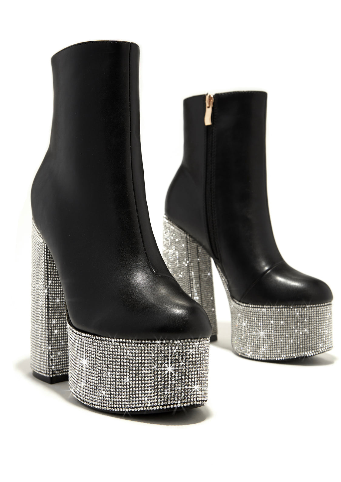 Sparkly mini boots